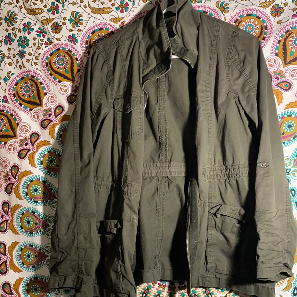 Junior’s Camo Green Jacket